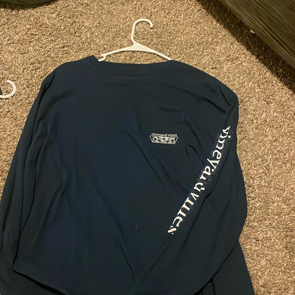 Vineyard Vines Long Sleeve Hockey Tee